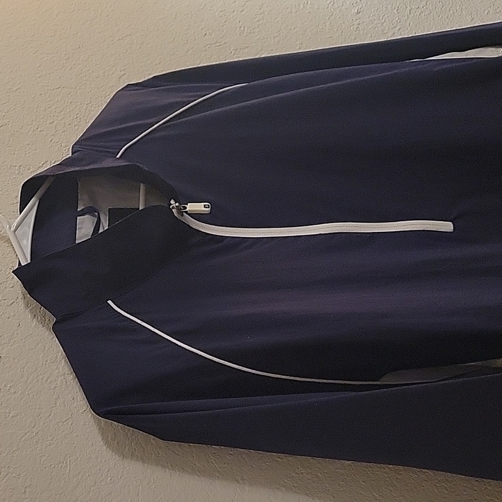 FootJoy 1/4-zip Pullover Jacket - Navy - XL - Picture 2 of 14